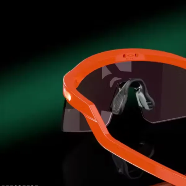 Orange_Metal_Wraparound_Shield_Sunglasses_For_Unisex