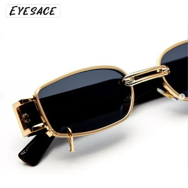 Black_Metal_Rectangular_Uv400_Sunglasses_For_Unisex