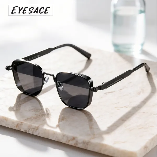 Black_Metal_Square_Frame_Sunglasses_For_Unisex