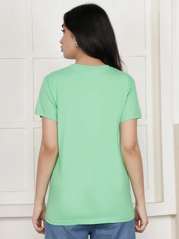 Green_Cotton_Relaxed_Fit_Graphic_T-Shirt_For_Women