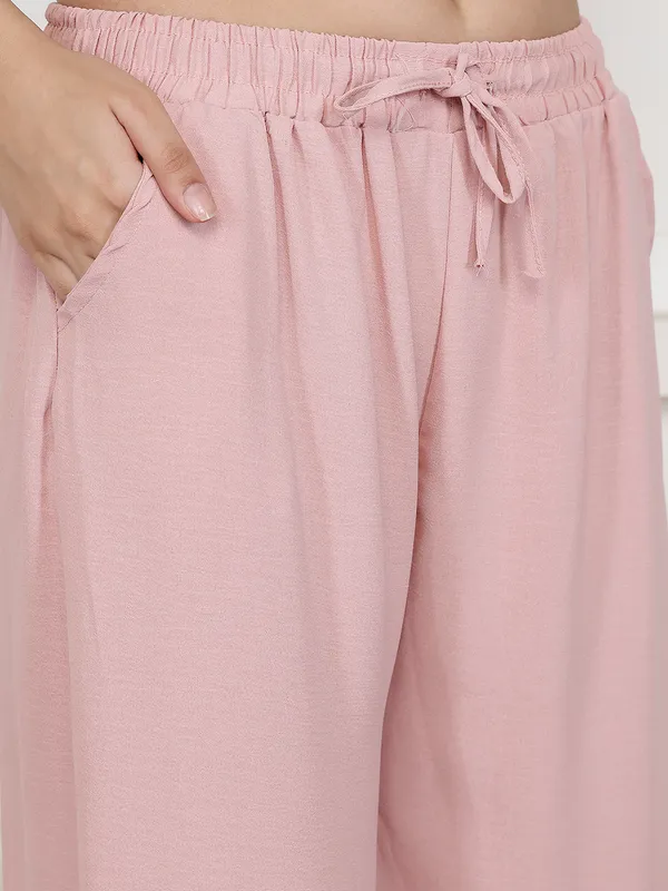 Pink_Chiffon_Wide_Leg_Palazzo_Pants_For_Women