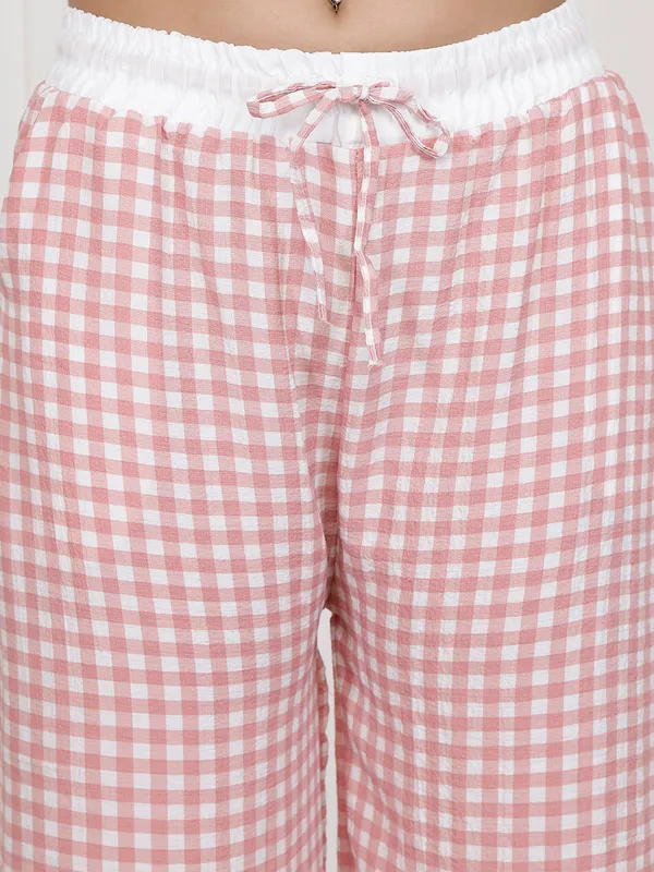 Pink_Crush_Checkered_Wide_Leg_Pyjama_Pants_For_Women