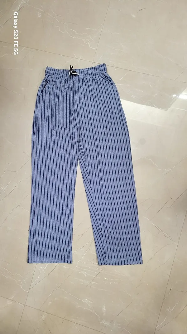 Grey_Crush_Striped_Pyjama_Pants_For_Women