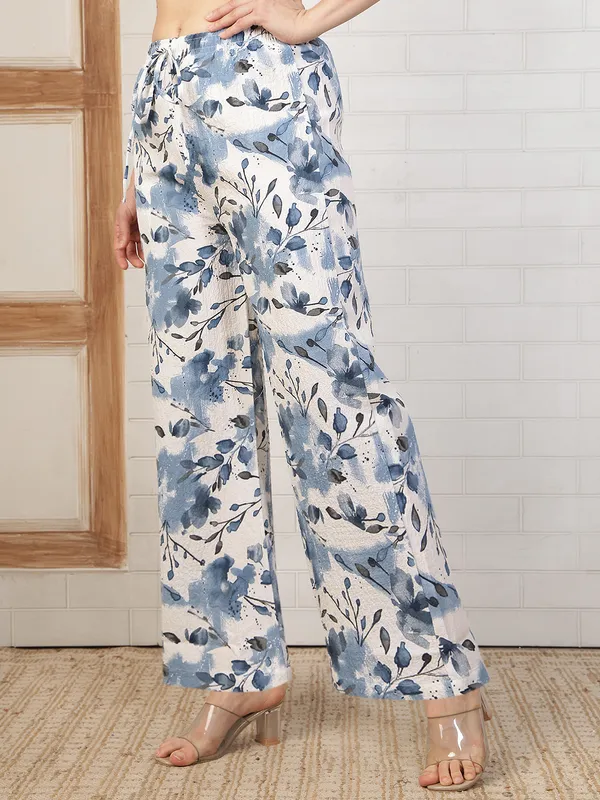 White_&_Blue_Crush_Wide_Leg_Floral_Print_Palazzo_Pants_For_Women