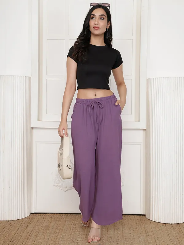 Purple_Chiffon_Wide_Leg_Palazzo_Trousers_For_Women