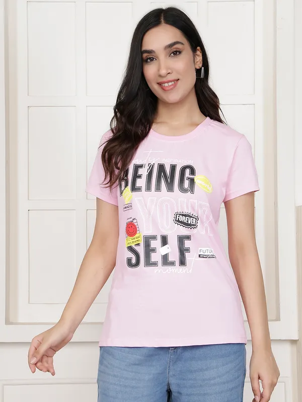 Pink_Cotton_Regular_Fit_Graphic_Print_T-Shirt_For_Women