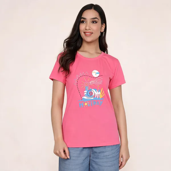 Pink_Cotton_Regular_Fit_Graphic_T-Shirt_For_Women
