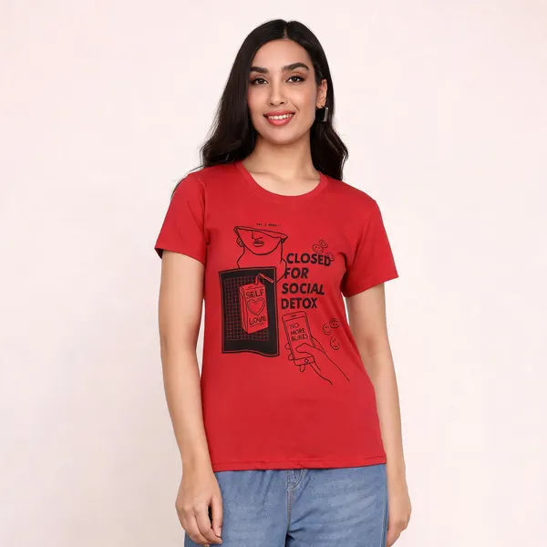 Red_Cotton_Regular_Fit_Graphic_T-Shirt_For_Women