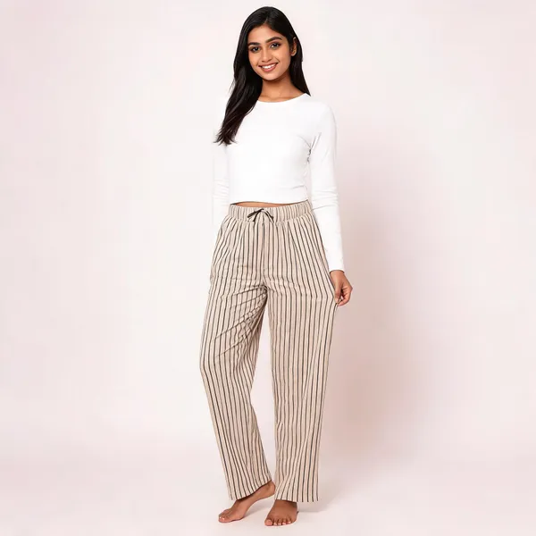 Beige_Crush_Striped_Pajama_Pants_For_Women