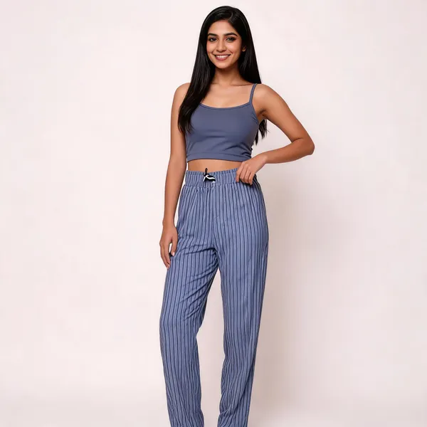 Grey_Crush_Striped_Pyjama_Pants_For_Women
