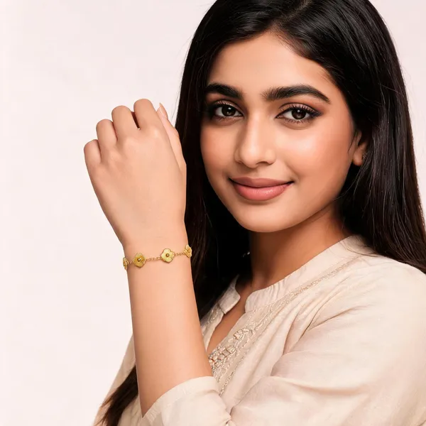Golden_Clover_Bracelet