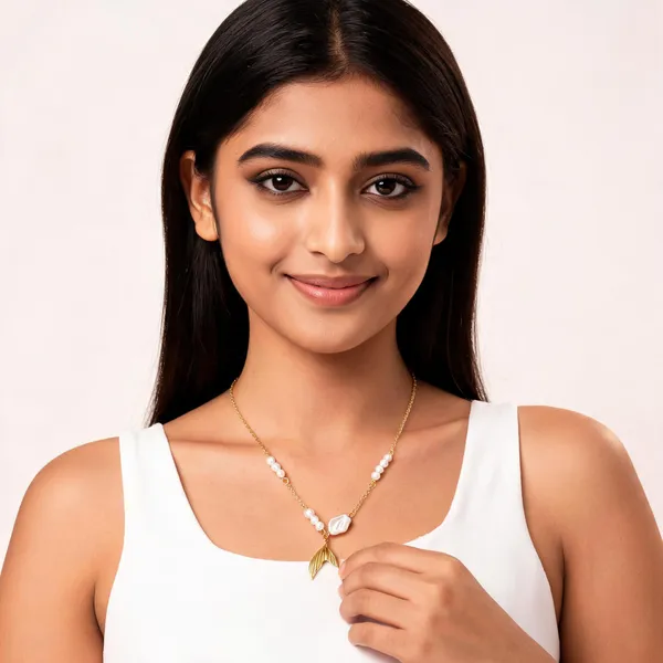 Ocean_Pearl_And_Mermaid_Neckchain