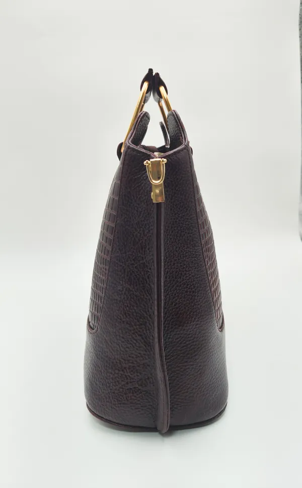 Brown_Faux_Leather_Structured_Handbag_For_Women