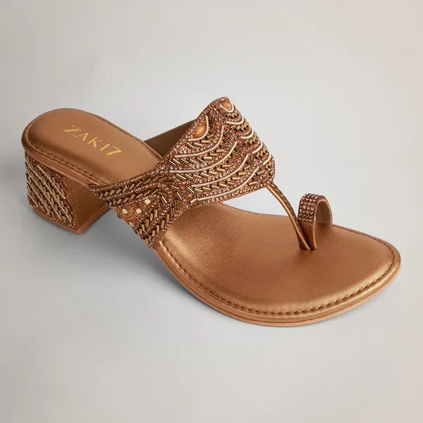 Noory_Embroidered_Kolhapuri_Heels_Antique_Antique