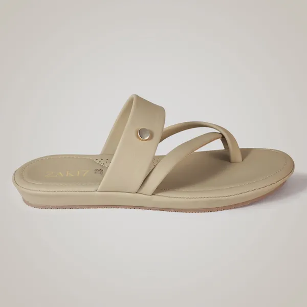 Kloe_Comfort_Flat_Sandals_Beige_Beige