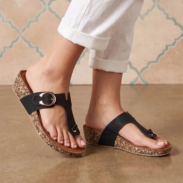 Liyah_Cork_Wedges_-_Black
