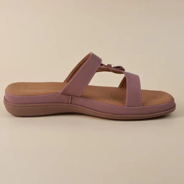 Strappy_Flat_Sandals_with_Gold_Metallic_Accent_-_Lavender