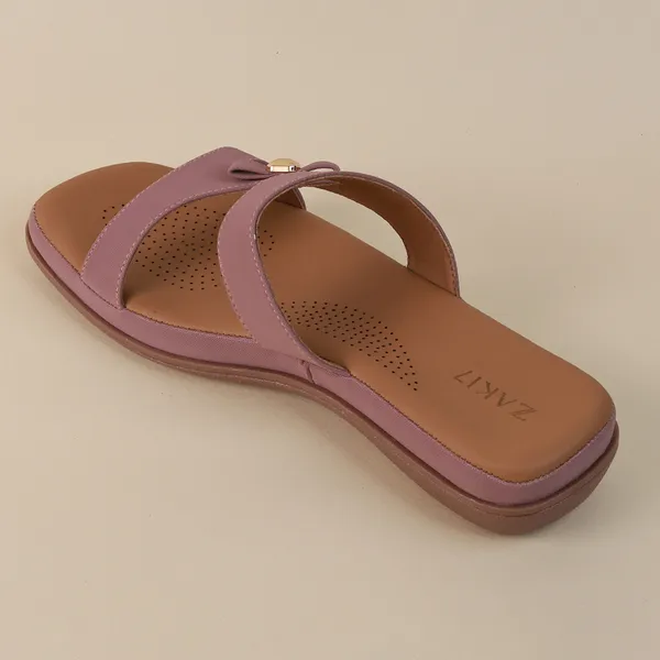 Strappy_Flat_Sandals_with_Gold_Metallic_Accent_-_Lavender