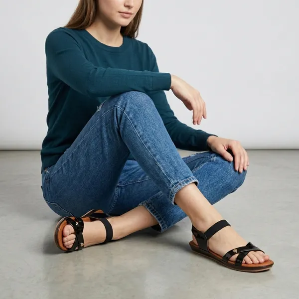 Kady_Flat_Sandals_-_Black