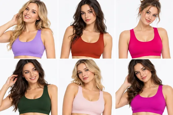 PREETU_STYLE_STUDIO_Women_Nylon_Free_Size_Sports_Bra_for_Gym,_Yoga_&_Everyday_Wear_(Pack_of_6)