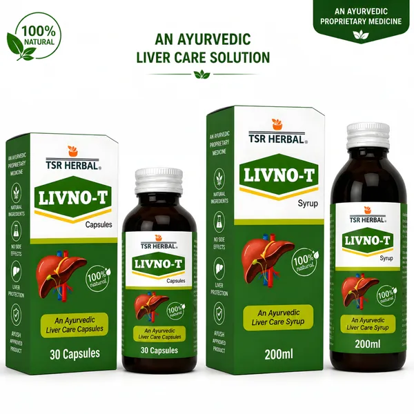 TSR_Herbal_Livno-T_Ayurvedic_Liver_Care_Capsules_And_Syrup