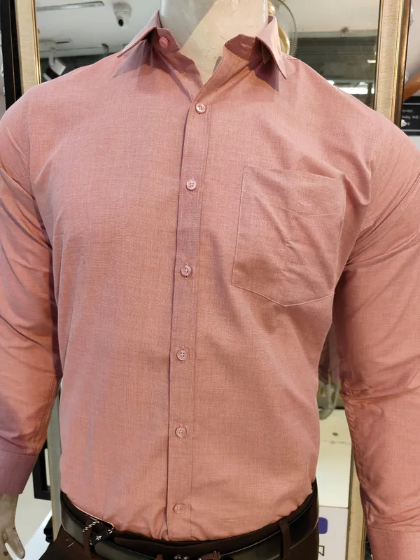 Pink_Textured_Regular_Fit_Shirt_for_Men
