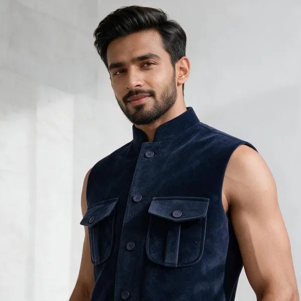 Navy_Blue_Textured_Nehru_Jacket_for_Men
