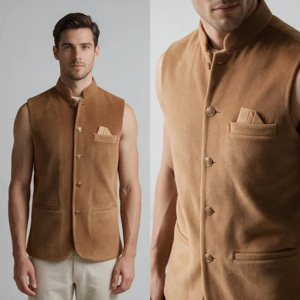 Brown_Textured_Nehru_Waistcoat_for_Men