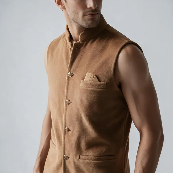 Brown_Textured_Nehru_Waistcoat_for_Men