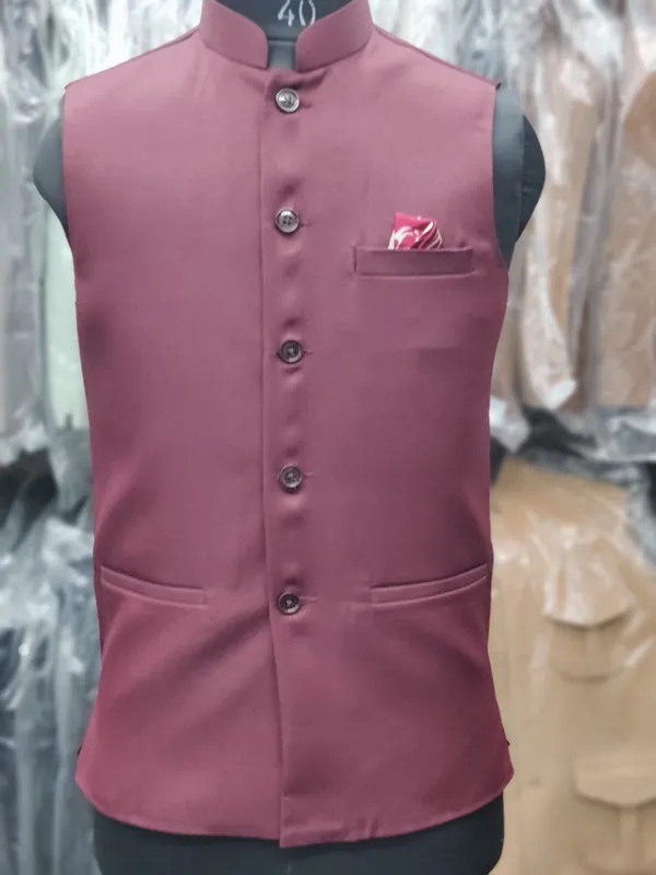Maroon_Nehru_Style_Sleeveless_Waistcoat_for_Men