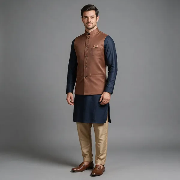Brown_Nehru_Style_Waistcoat_for_Men