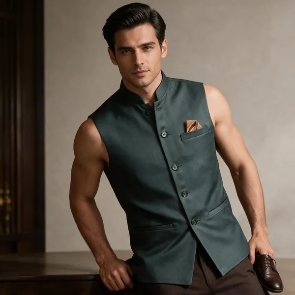 Green_Nehru_Style_Waistcoat_for_Men