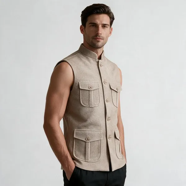 Beige_Textured_Regular_Fit_Nehru_Jacket_for_Men