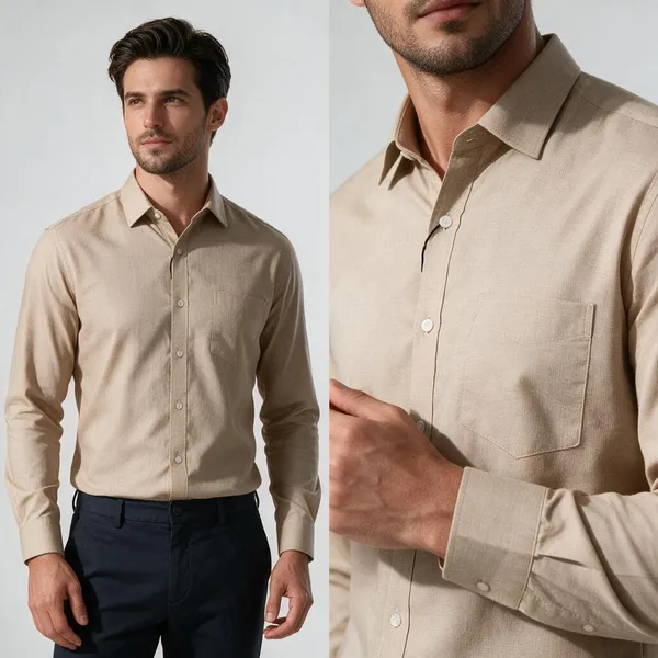 Beige_Textured_Casual_Shirt_for_Men