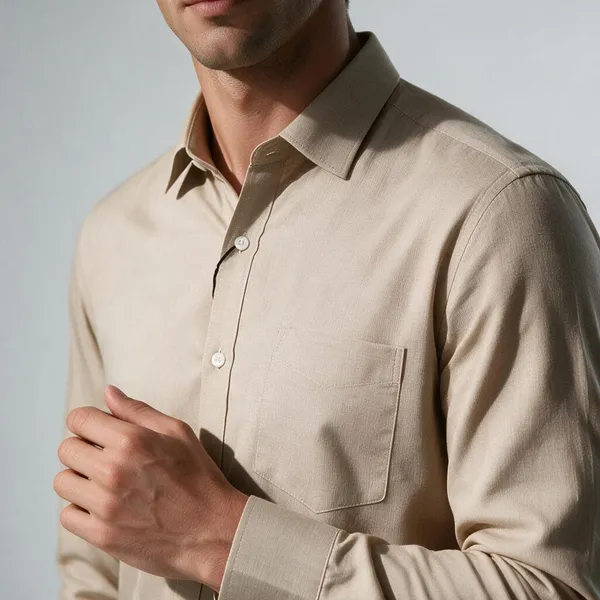 Beige_Textured_Casual_Shirt_for_Men