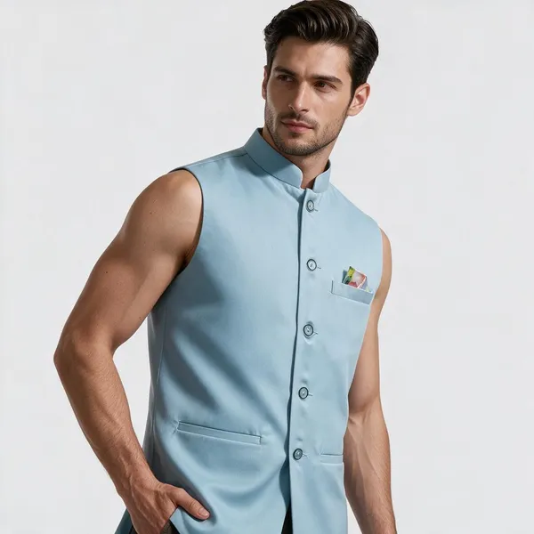 Light_Blue_Nehru_Style_Waistcoat_for_Men