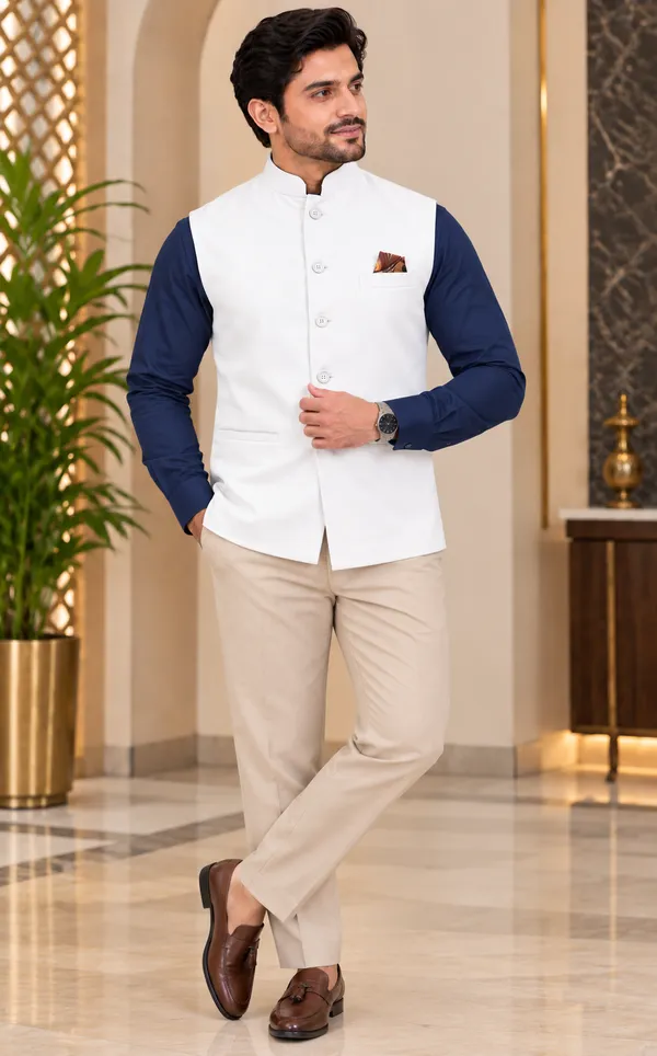 White_Nehru_Collar_Waistcoat_for_Men