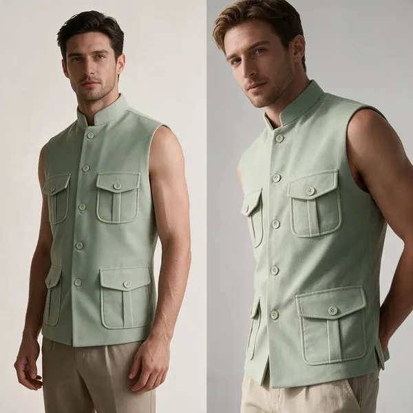 Light_Green_Multi_Pocket_Utility_Vest_for_Men