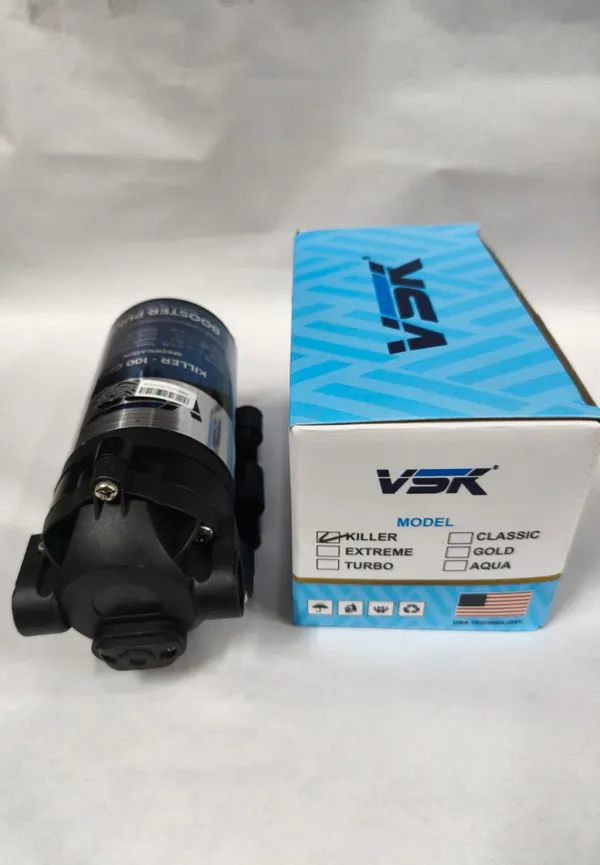 Pure_Ocean_Ro_Booster_Pump_Black_&_Blue_Abs_Plastic