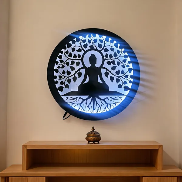 Metal_Spiritual_Buddha_Tree_Of_Life_Round_LED_Wall_Light