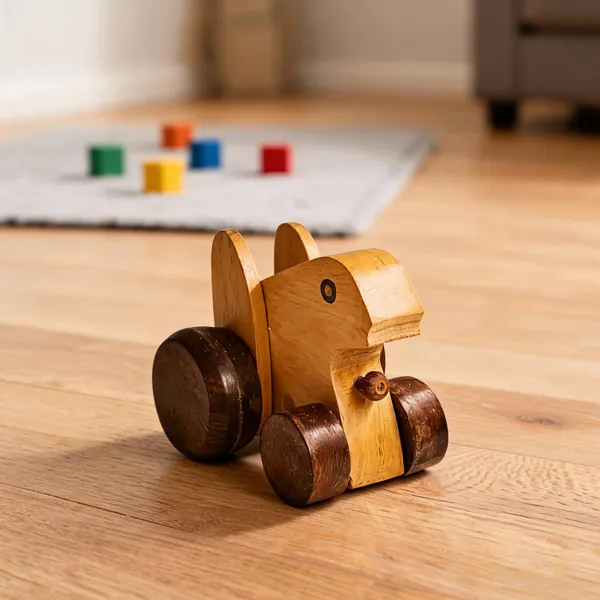 Wooden_Elephant_Wheeled_Pull-Along_Toy_For_Kids