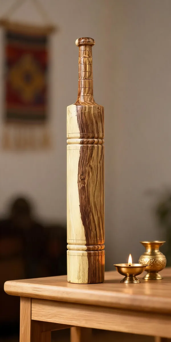 Wood_Traditional_Carved_Cylindrical_Decorative_Pillar