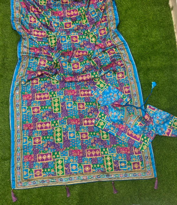 Multicolor_Printed_Saree_For_Women
