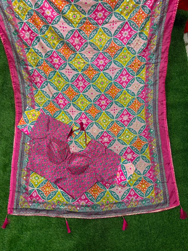 Multicolor_Printed_Saree_For_Women