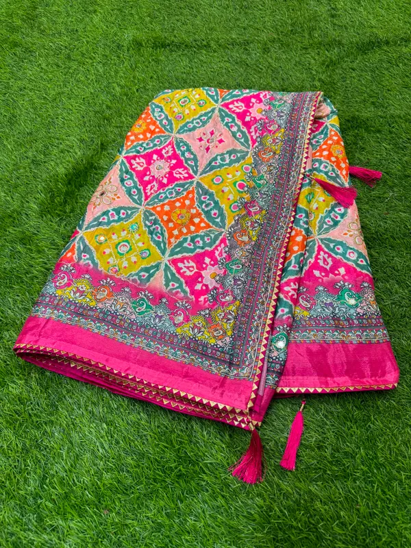 Multicolor_Printed_Saree_For_Women