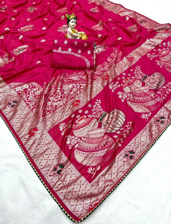 Magenta_Silk_Ethnic_Saree_For_Women