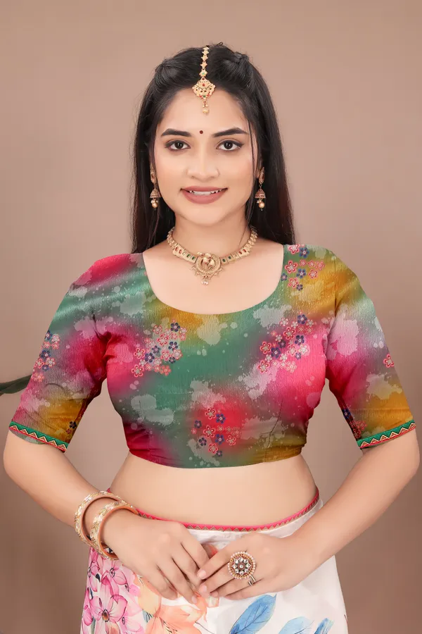 Multicolor_Printed_Saree_For_Women