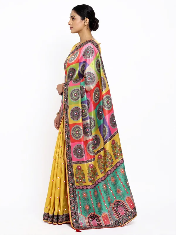 Multicolor_Printed_Saree_For_Women