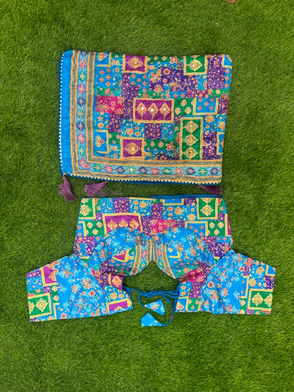 Multicolor_Printed_Saree_For_Women
