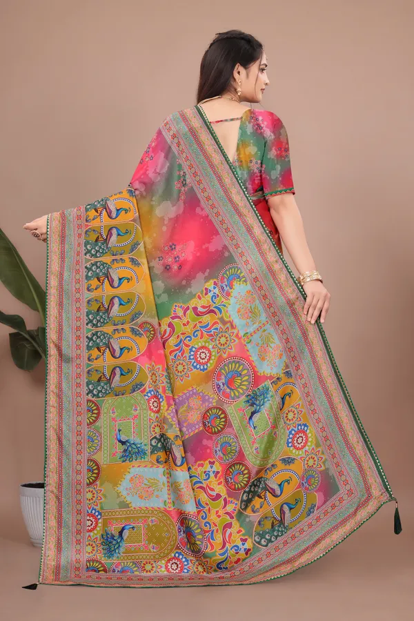 Multicolor_Printed_Saree_For_Women